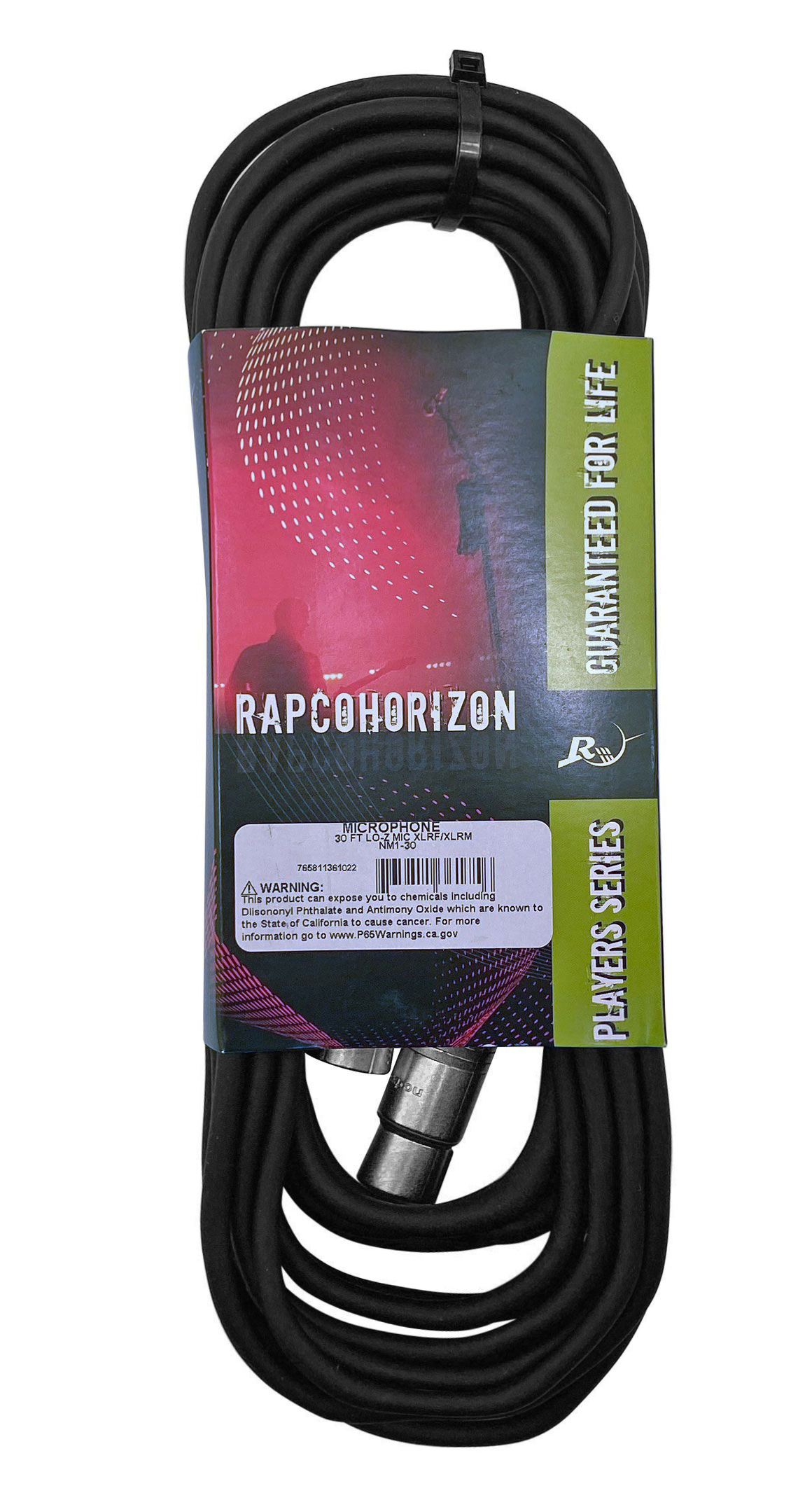 Кабель микрофонный Rapco Horizon NM1-30 Microphone Cable 9.1m (30ft)