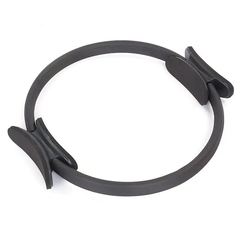Кольцо WS для пилатеса фитнеса и йоги Black (kz213-hbr)