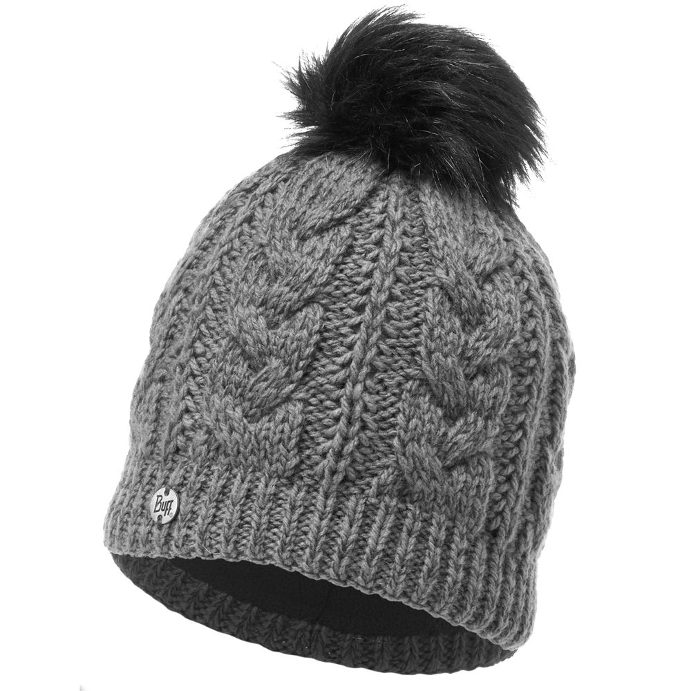 Шапка Buff Knitted & Polar Hat Darla One Size Темно-Серый