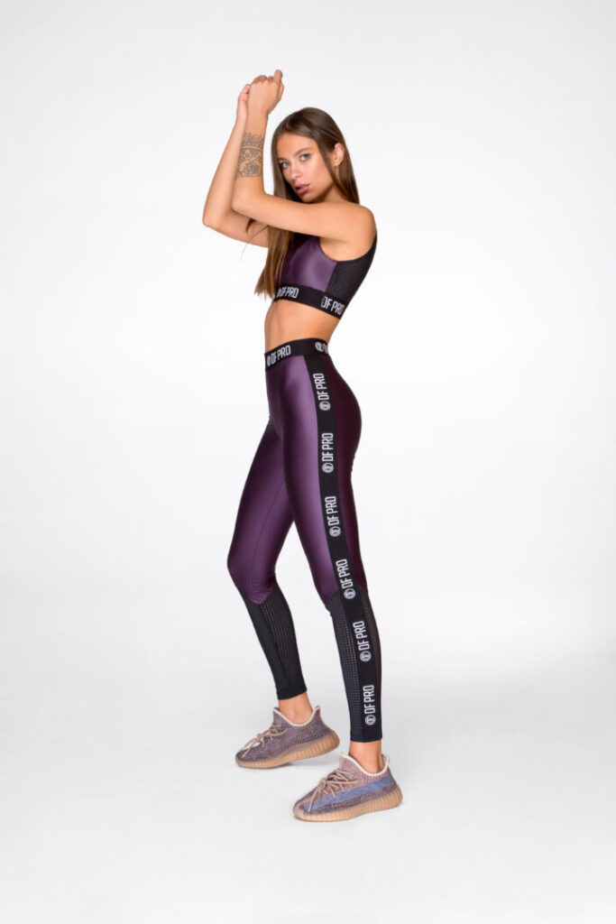 Жіночий спортивний комплект легінси та топ Designed for Fitness PRO