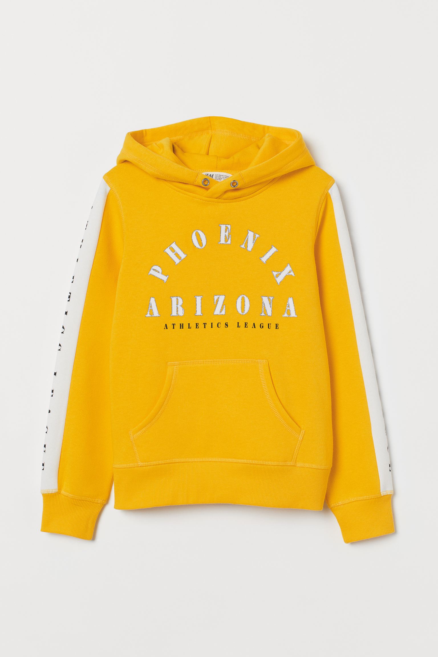 Худи для девочки H&M 170 см желтый 21078659732