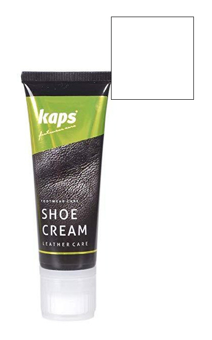 Крем для обуви Kaps Shoe Cream 75ml 101 Белый