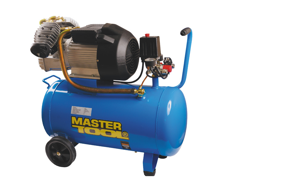 Компрессор MASTERTOOL GM 50 л 3,0 кВт 420 л/мин  (КПП-50-2)