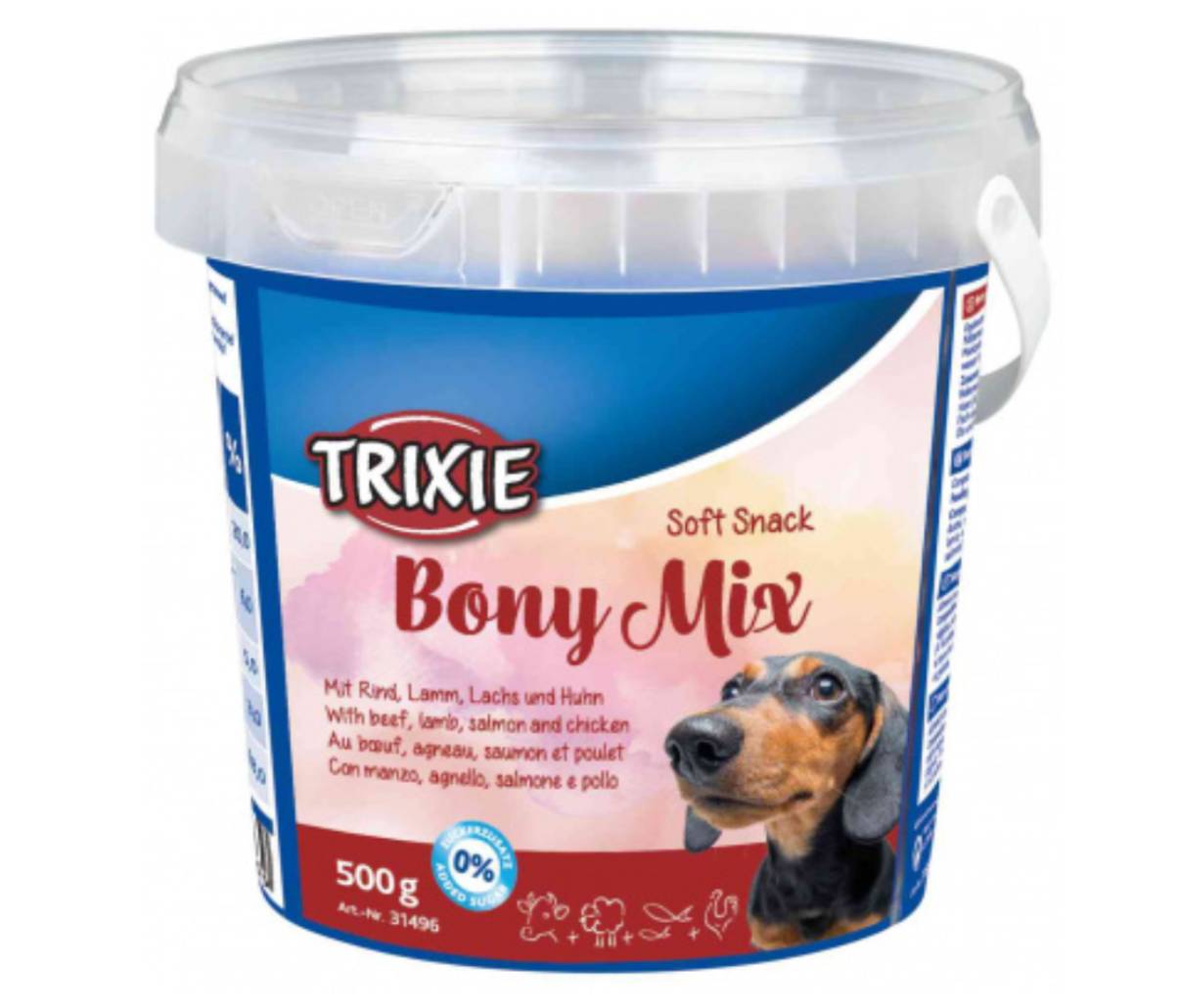 М'які ласощі для собак Trixie Soft Bony Mix 500 грам