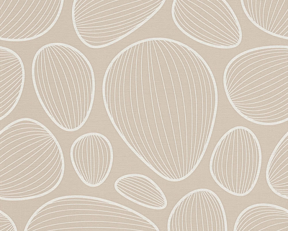 Вінілові шпалери на флізеліновій основі A.S.creation Artist Edition Бежевий (34122-1)