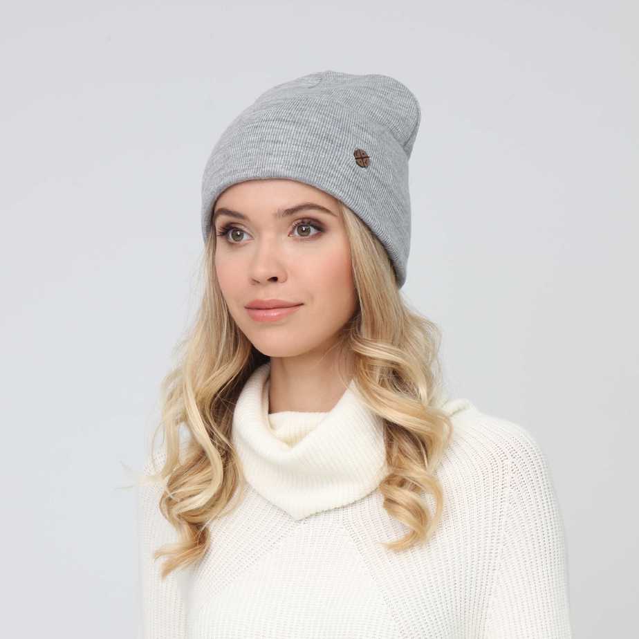 Шапка мужская бени 232-267M LuckyLOOK OneSize Серый