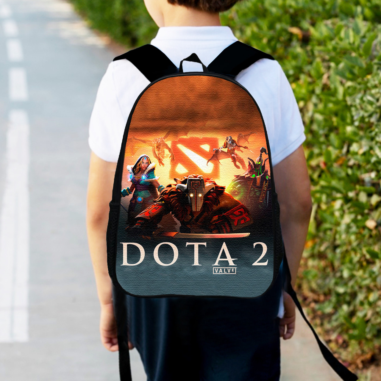 Дитячий рюкзак Dota 2, 34х27х13 см, водонепроникний, різнокольоровий