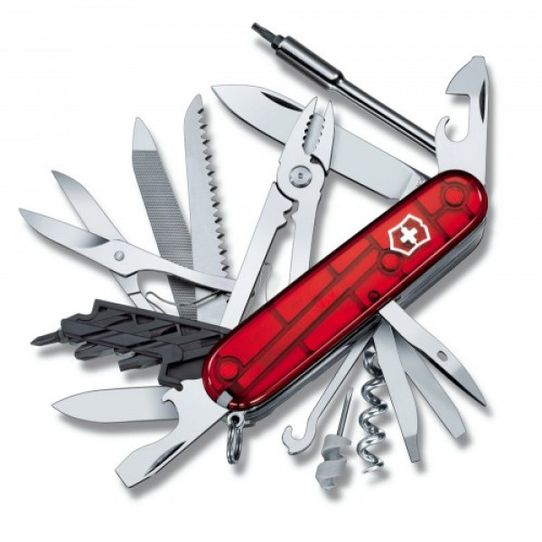 Ніж Victorinox Cybertool L Transparent Red (1049-Vx17775.T)