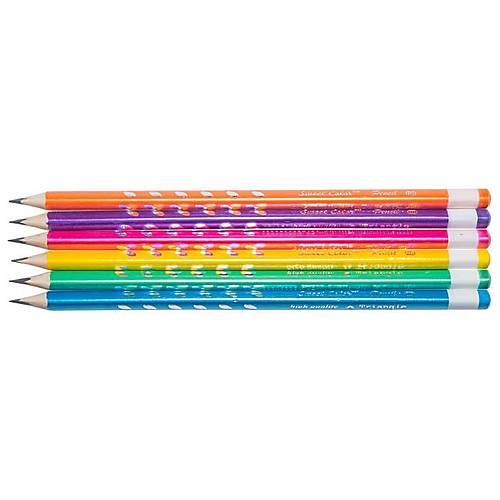 Набір простих олівців HB Bahang 6 штук (N-87425SC)