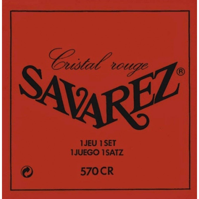 Струни для класичної гітари Savarez 570CR Cristal Soliste Classic Guitar Strings Normal Tension