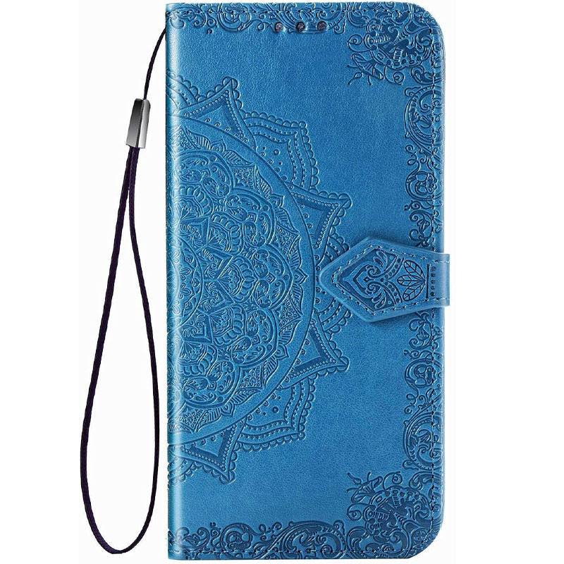 Кожаный Чехол (книжка) Art Case с визитницей для Samsung Galaxy S20 FE (Синий) 1082225