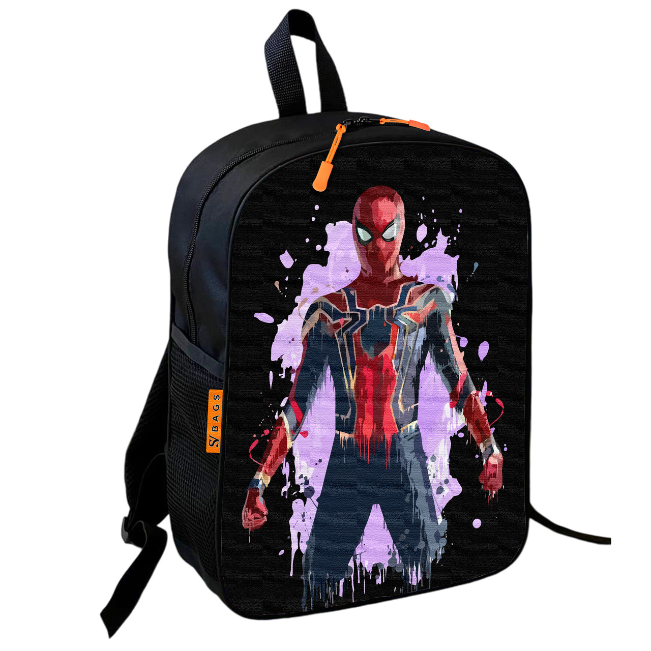 Дитячий шкільний рюкзак Spider-Man (Людина-павук), водонепроникний, 36х27х13 см