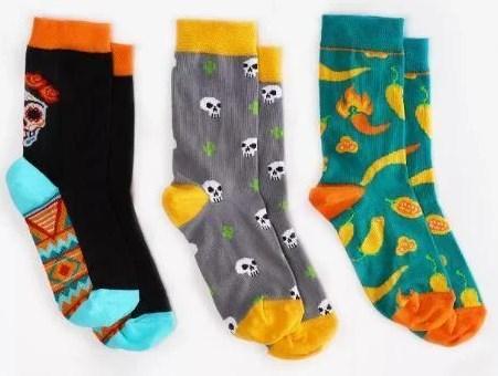 Носки детские Dodo Socks Mexicana 2-3 года, набор 3 пары