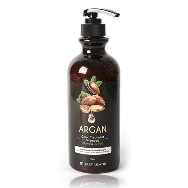 Відновлюючий шампунь для волосся May Island Argan Clinic Treatment Shampoo 750 мл