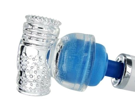 Чоловіча насадка Miracle Tube Sleeve на вібромасажер Hitachi Magic Wand Massager (hub_meoG71168)