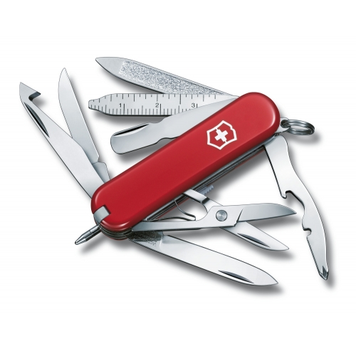 Швейцарский нож Victorinox Minichamp 58 мм 16 функций Красный (0.6385)