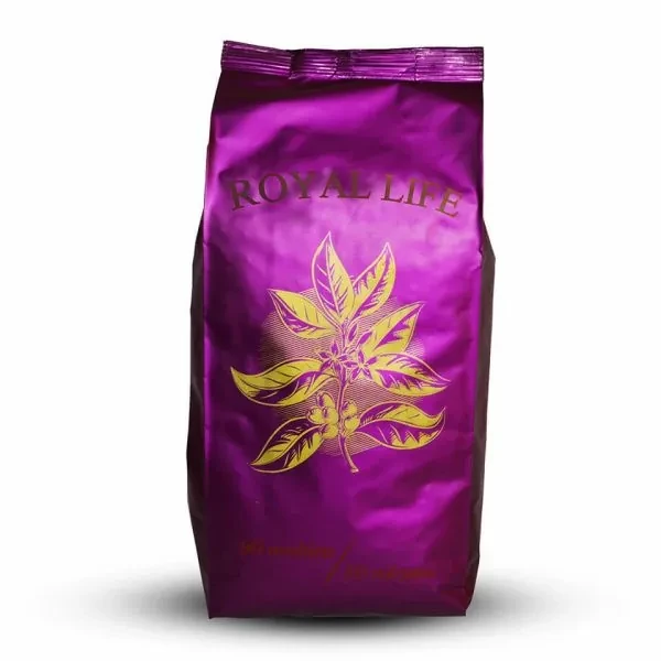 Кофе в зернах Royal-Life Купаж 90% арабика 10% робуста 1 кг