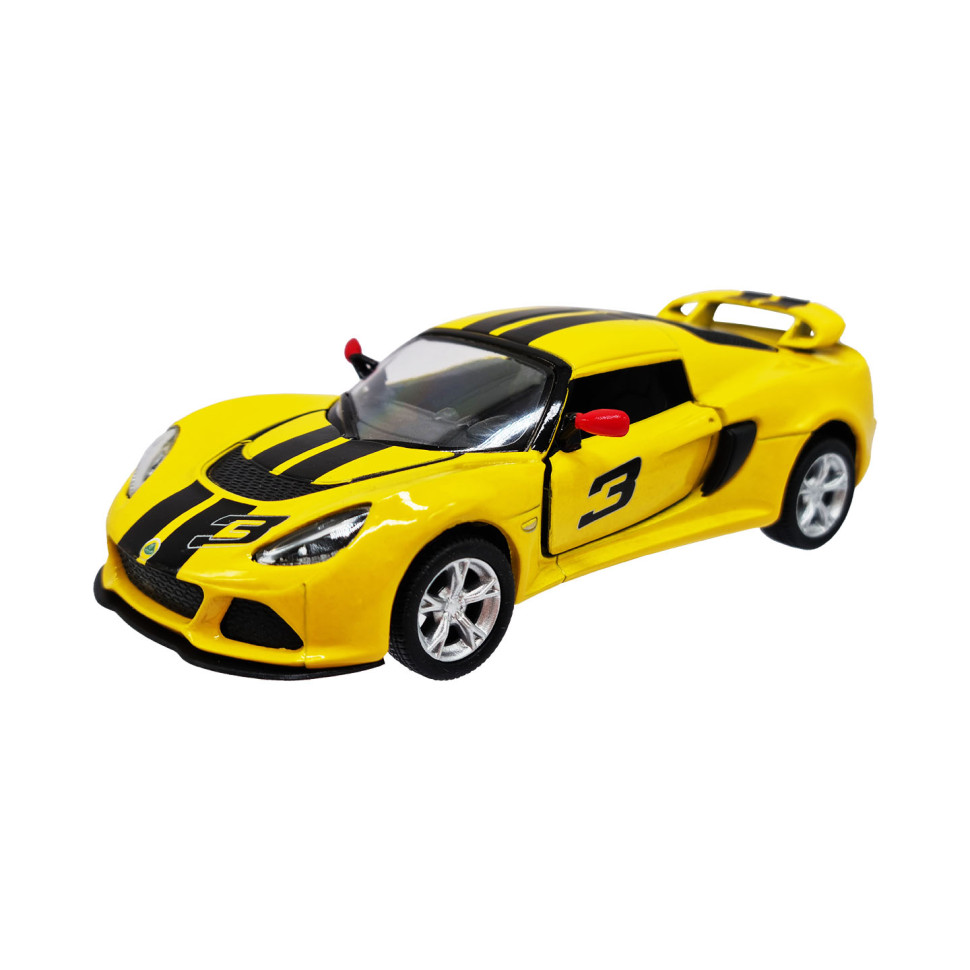 Инерционная машинка Kinsmart KT5361WF металлическая 1:32 Желтый