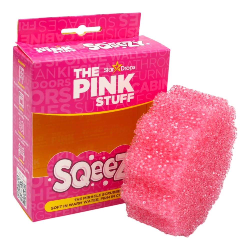Губка для уборки Pink Stuff универсальная Розовый