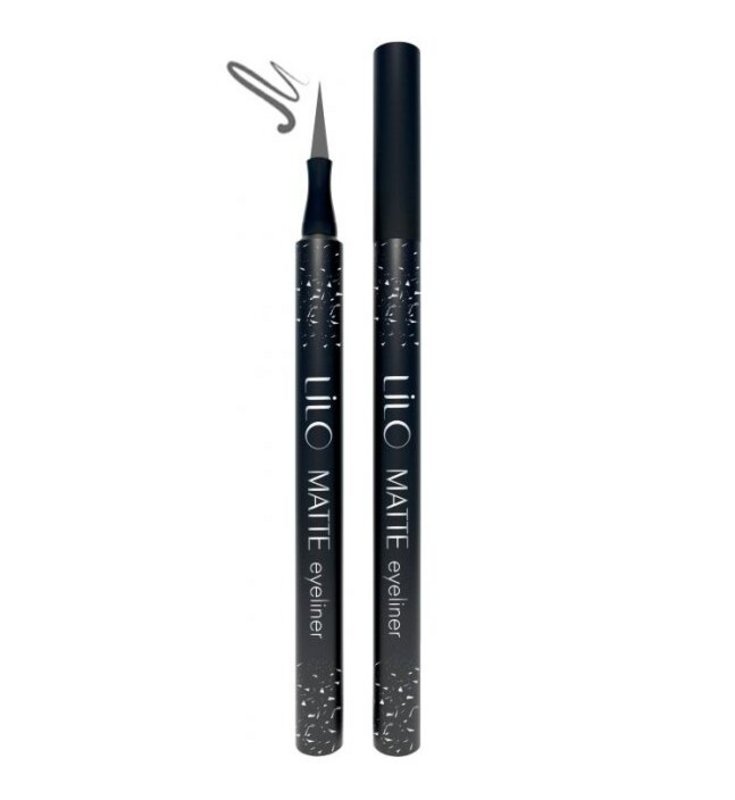 Подводка-фломастер для глаз LiLo MATTE LINER Серая