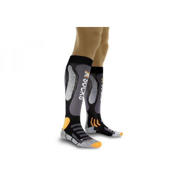 Носки X-Socks Ski Touring Silver 39-41 Черный/Серый (1068-X20024X13 39-41)