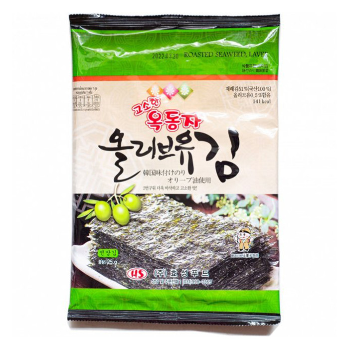 Чипсы-нори стандартный вкус Onk-Dong-Ja 4,5 г (15138)