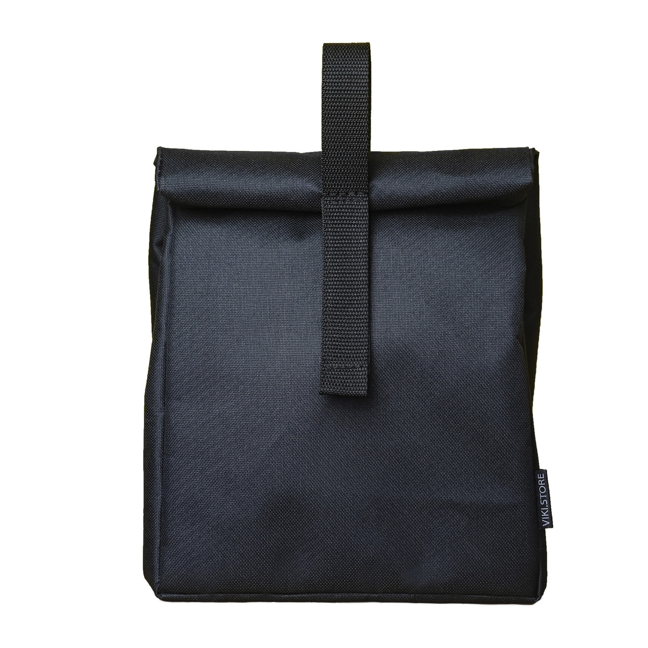 Термосумка lunch bag Ролтоп VS Thermal Eco Bag Черная