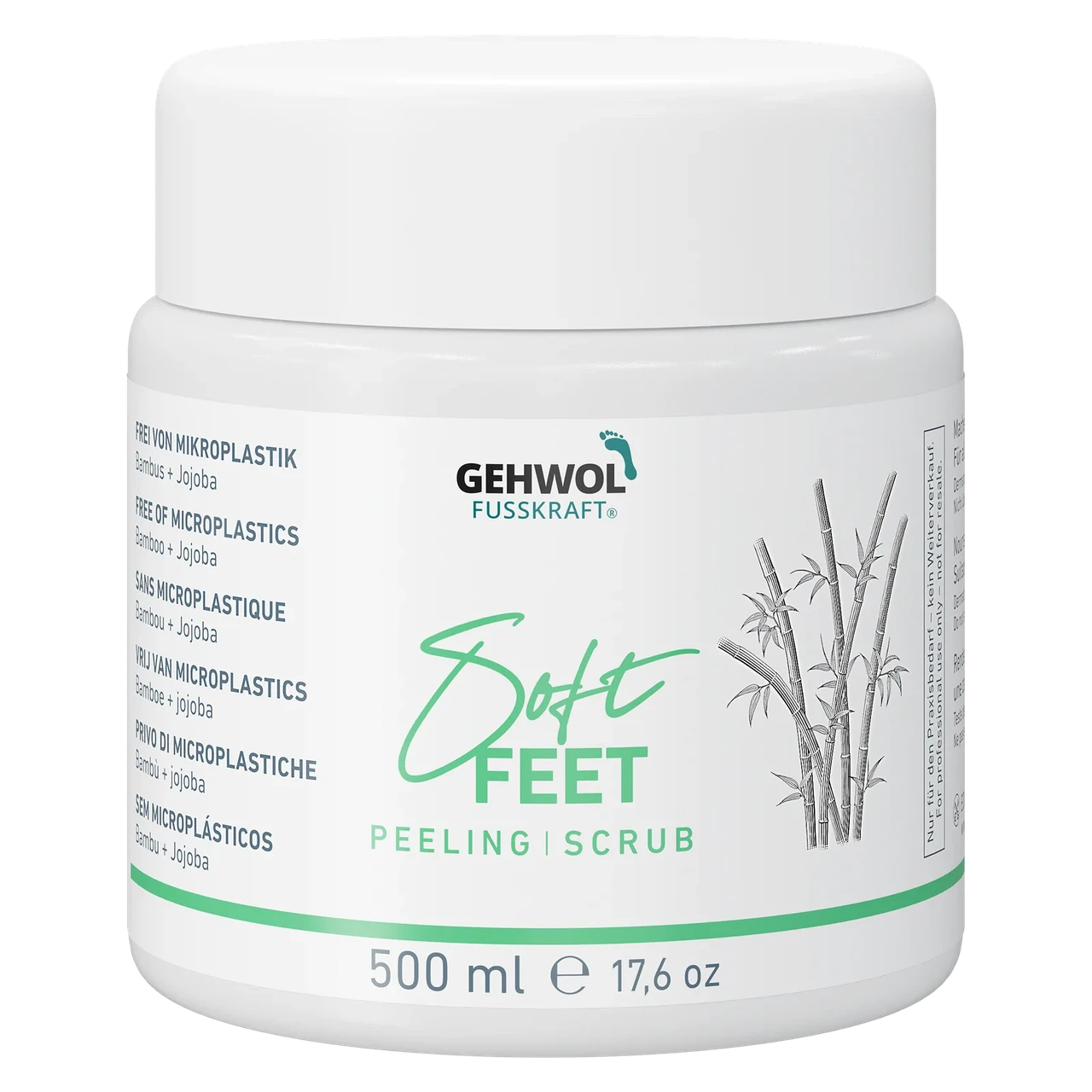 Пилинг Gehwol Soft Feet Scrub Бамбук и жожоба 500 мл