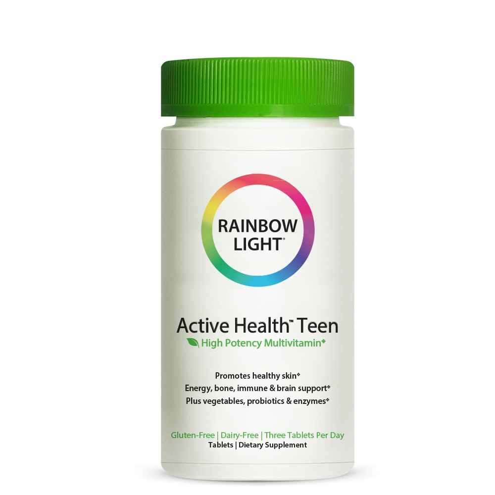 Вітаміни для підлітків Rainbow Light Active Health Teen із комплексом для шкіри 90 таблеток (579)