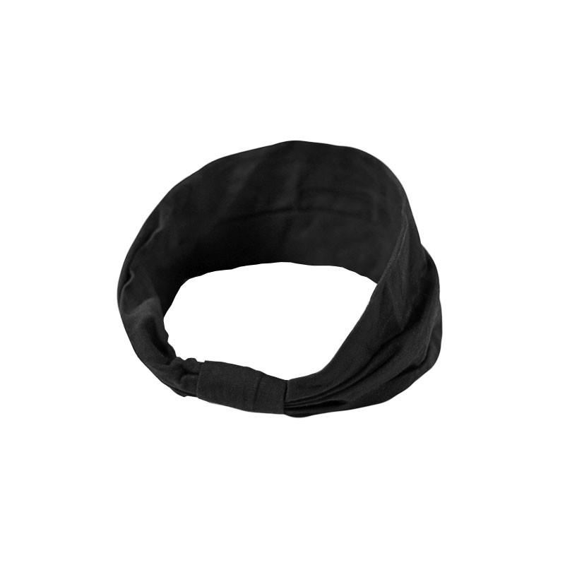 Повязка детская для волос Lesko 027 Черный (7506-23643)