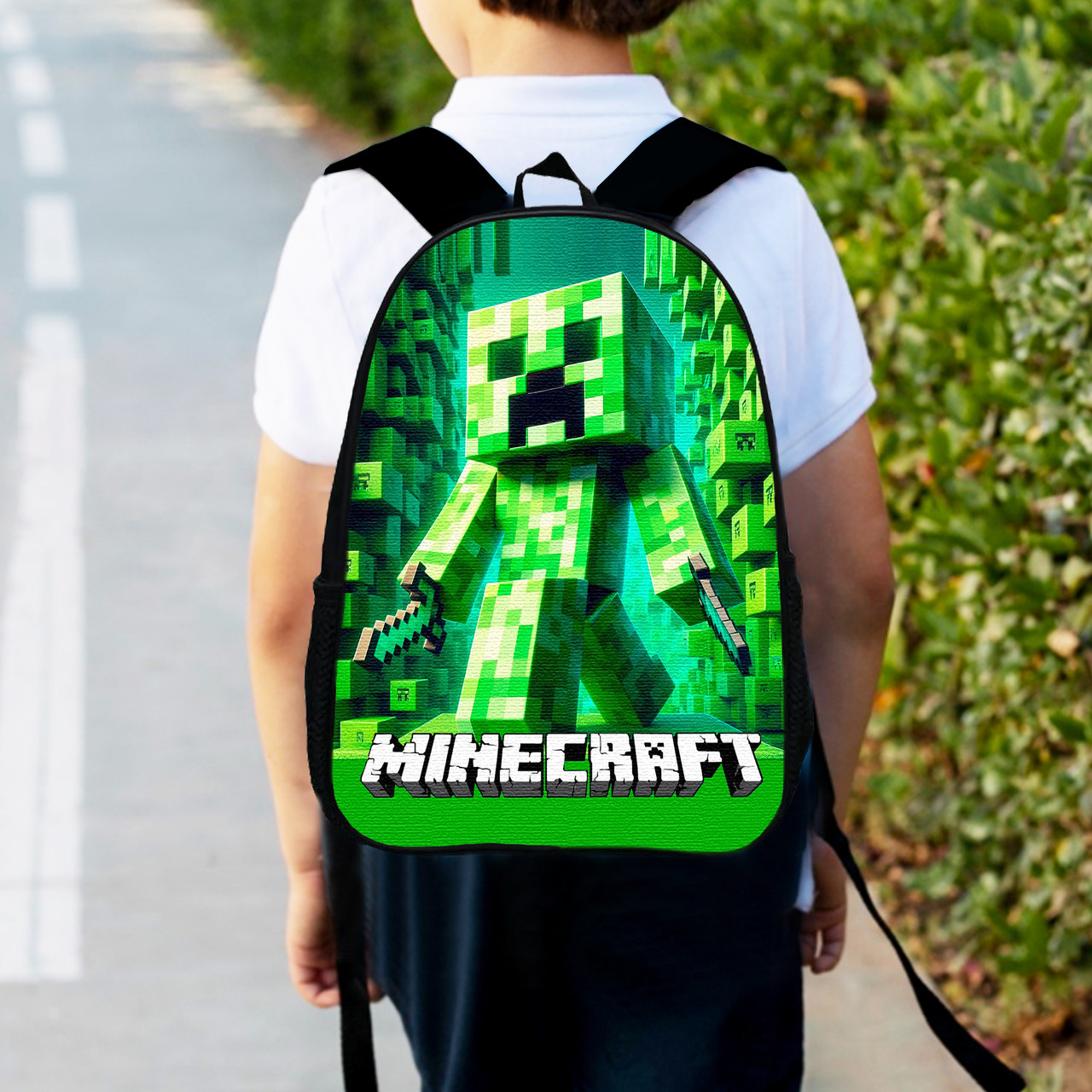 Дитячий рюкзак Minecraft Крипер, 34х27х13 см
