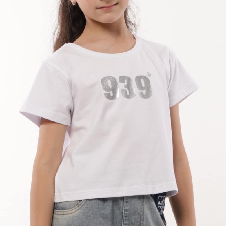 Кроп-топ для девочки GBI Teens FTT-24-5 Белый 146 (14076)