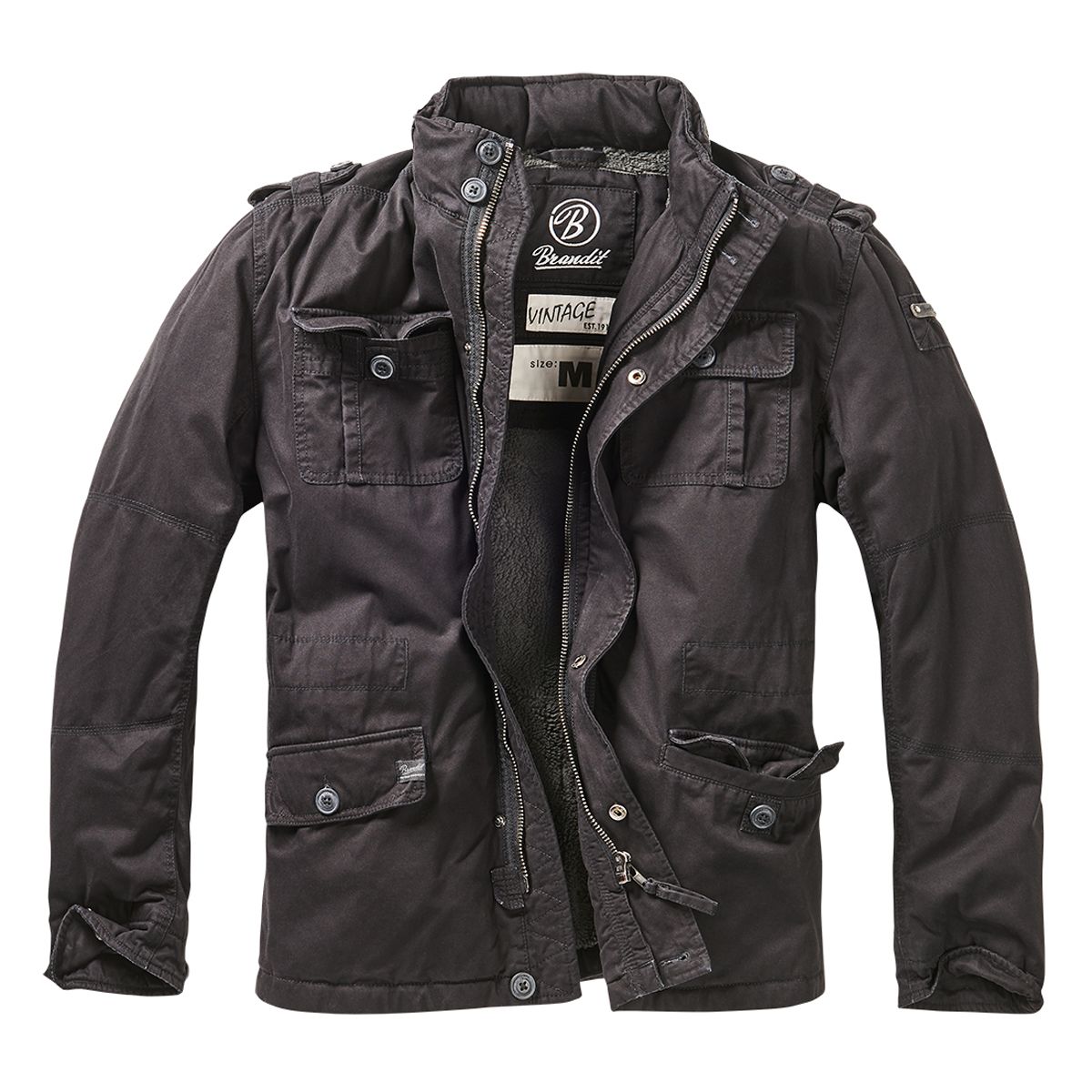 Куртка Brandit Winter Jacket S Черный (9390.2)