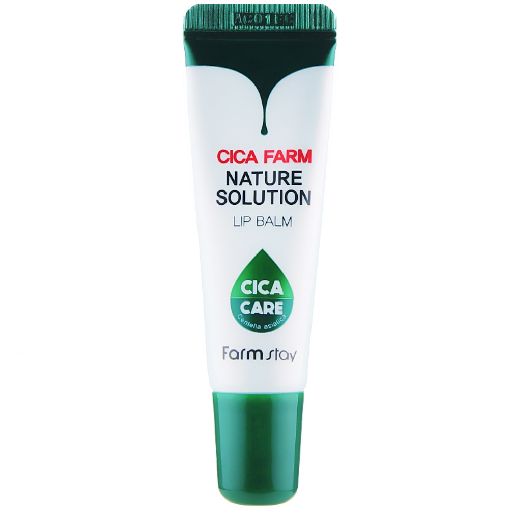 Восстанавливающий бальзам для губ Farmstay Cica Farm Nature Solution Lip Balm 10 г 8809541198762