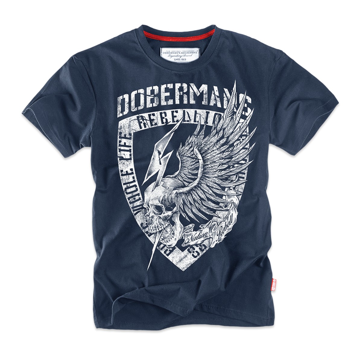 Футболка Dobermans Aggressive M Темно-синій (TS164NV-M)