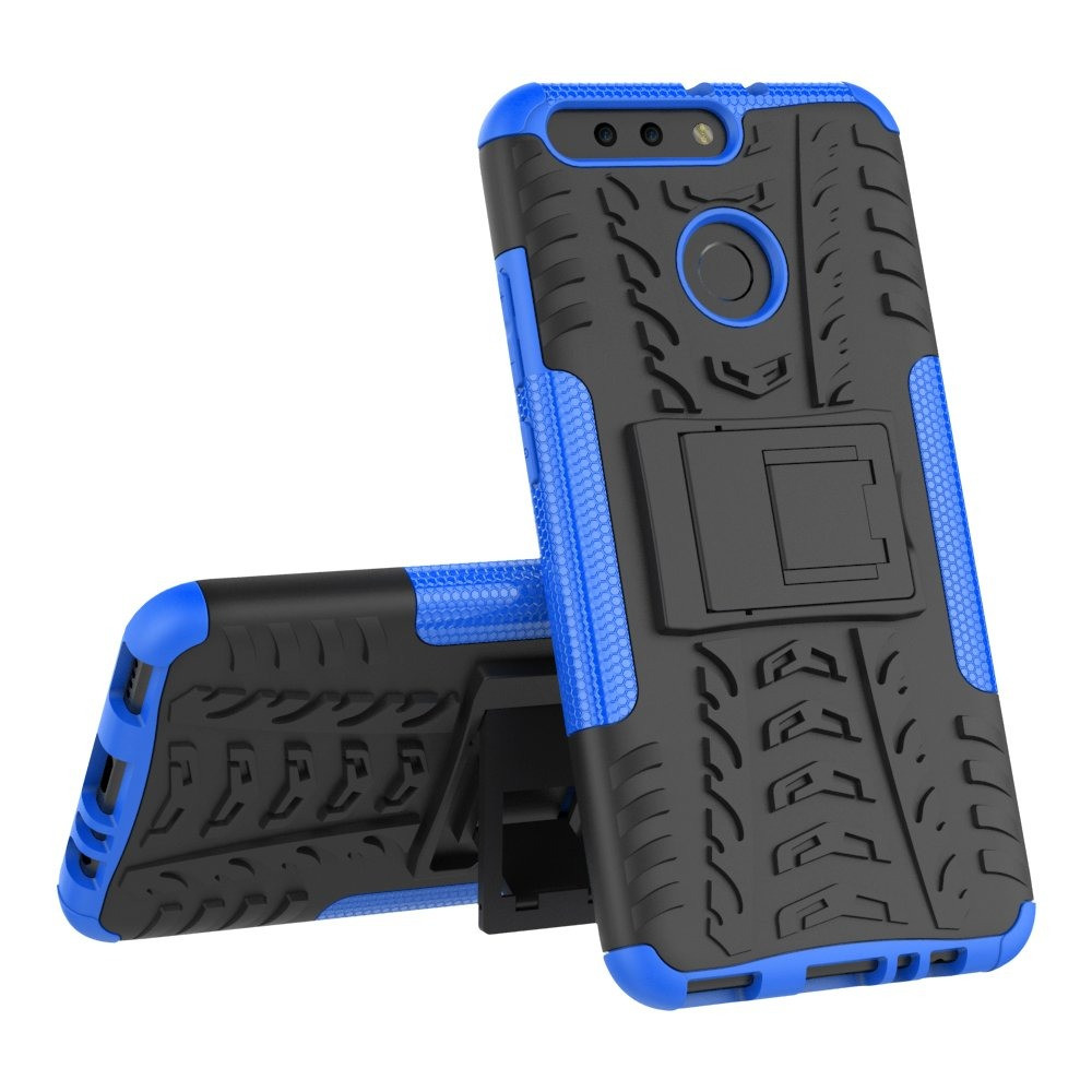 Чехол Armor Case для Honor V9 / 8 Pro Синий (hub_mGyE93742)