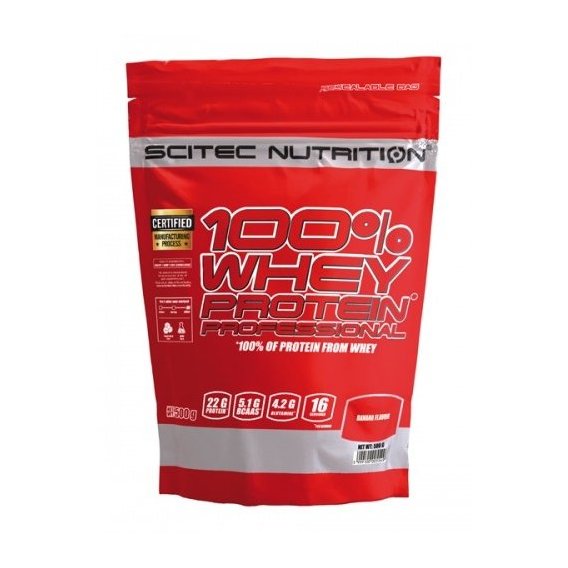 Протеин Scitec Nutrition 100% Whey Protein Professional 500 g /16 servings/ Ice Coffee