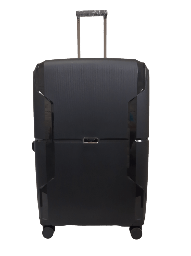 Чемодан дорожный Гигант (XL) Полипропилен Airtex 245 108л 77x52x31см Черный