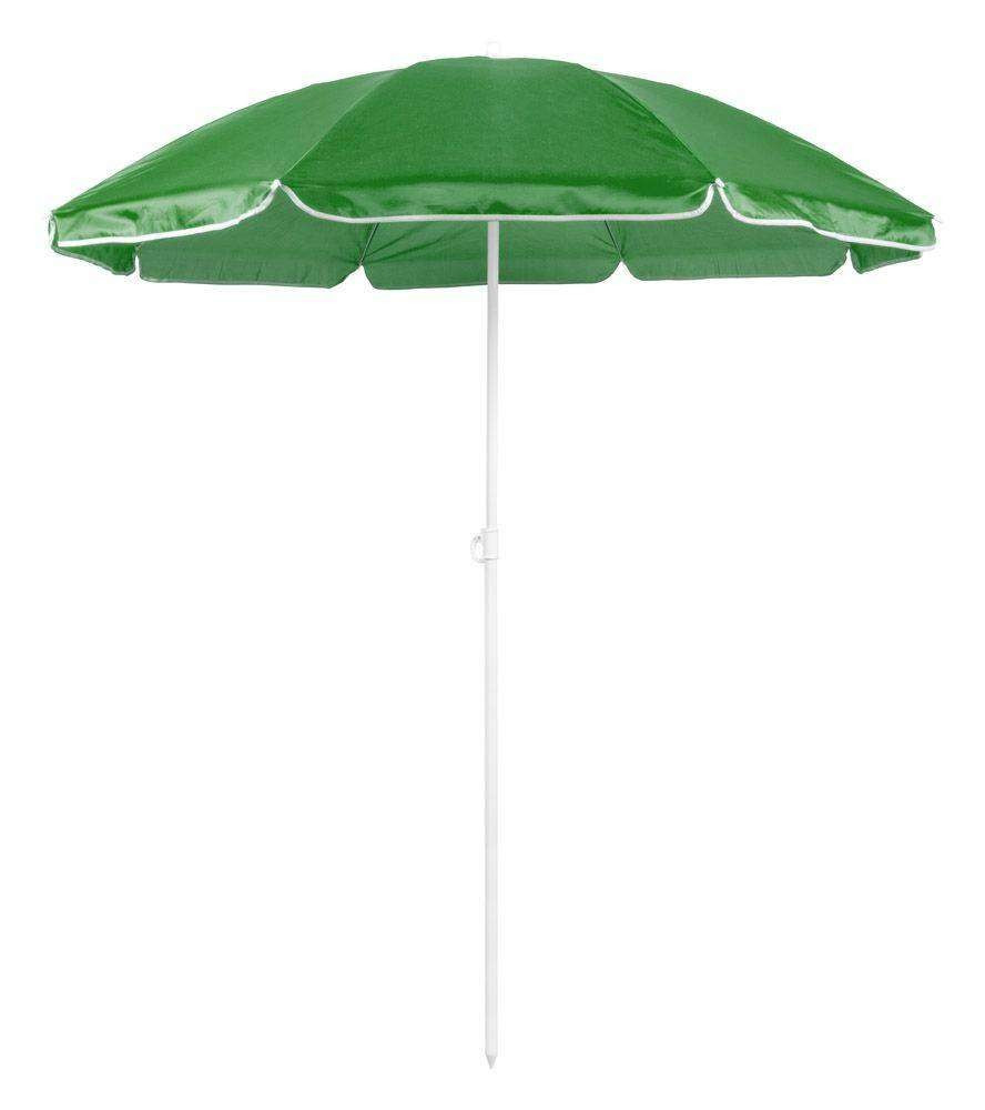 Пляжна парасолька з нахилом 200 см Umbrella Anti-UV ромашка зелена