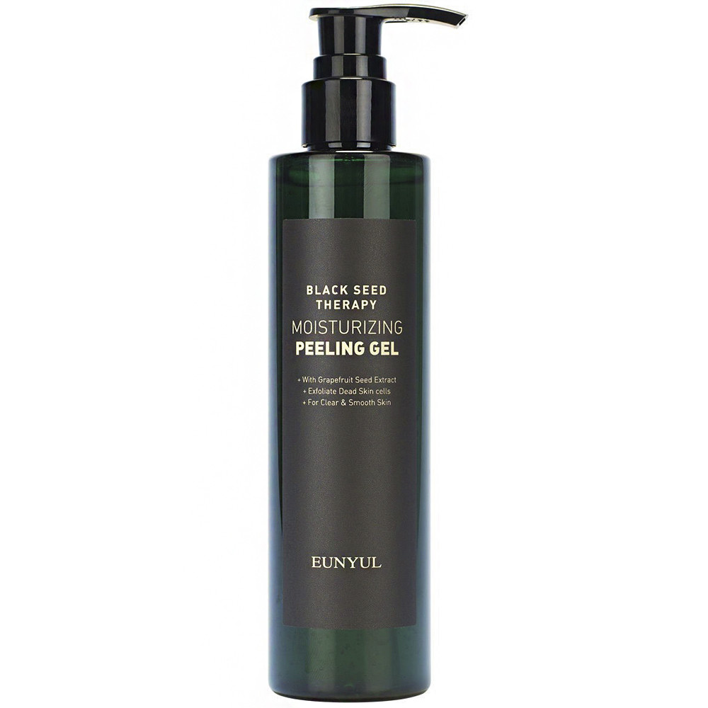 Увлажняющий пилинг-гель для лица Eunyul Black Seed Therapy Moisturizing Peeling Gel 200 мл (8809435406706)