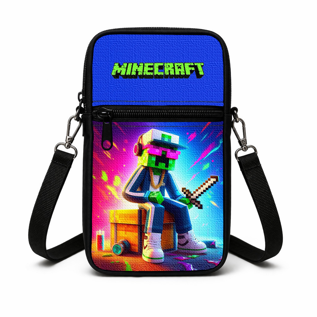 Дитяча сумка через плече Minecraft 19×10×5 см — арт. 3015352185