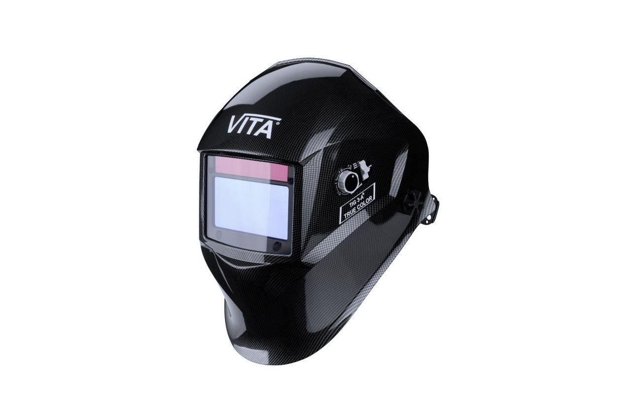 Маска зварювальна Vita - TIG 3-A TrueColor Чорна (WH-0019)