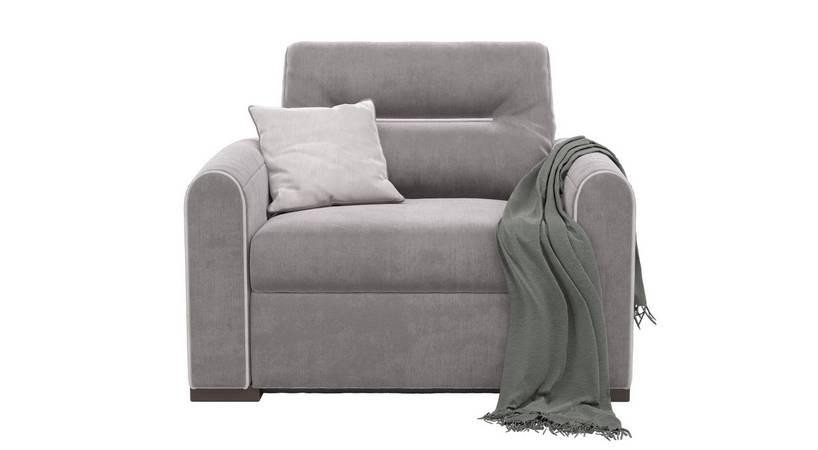 Кресло-кровать Andro Ismart Cool Grey 113х105 см Серый 113UCG