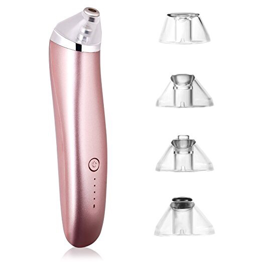 Вакуумний очищувач для обличчя Blackhead Remover Золото для видалення чорних крапок (09)