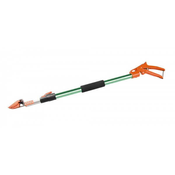 Секатор штанговый пистолетный телескопический MASTERTOOL ПРОФИ 0.8-1.2 м алюминиевая ручка 14-6908