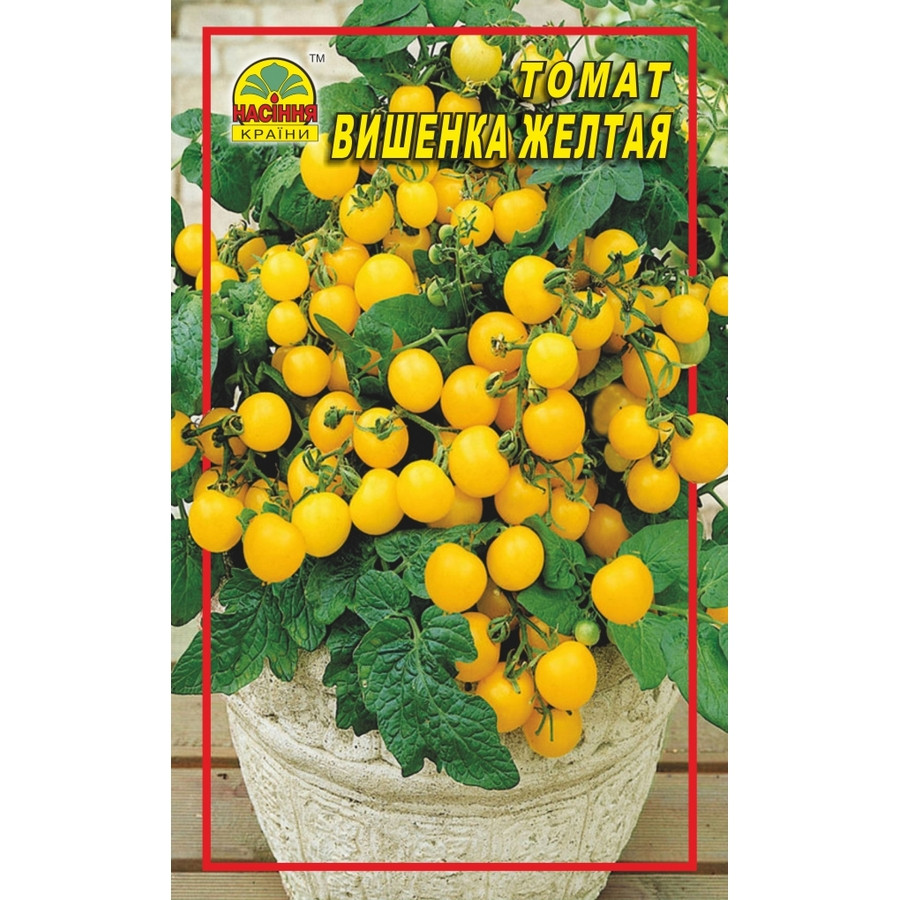 Семена томата Насіння країни Черри вишенка желтая 30 шт