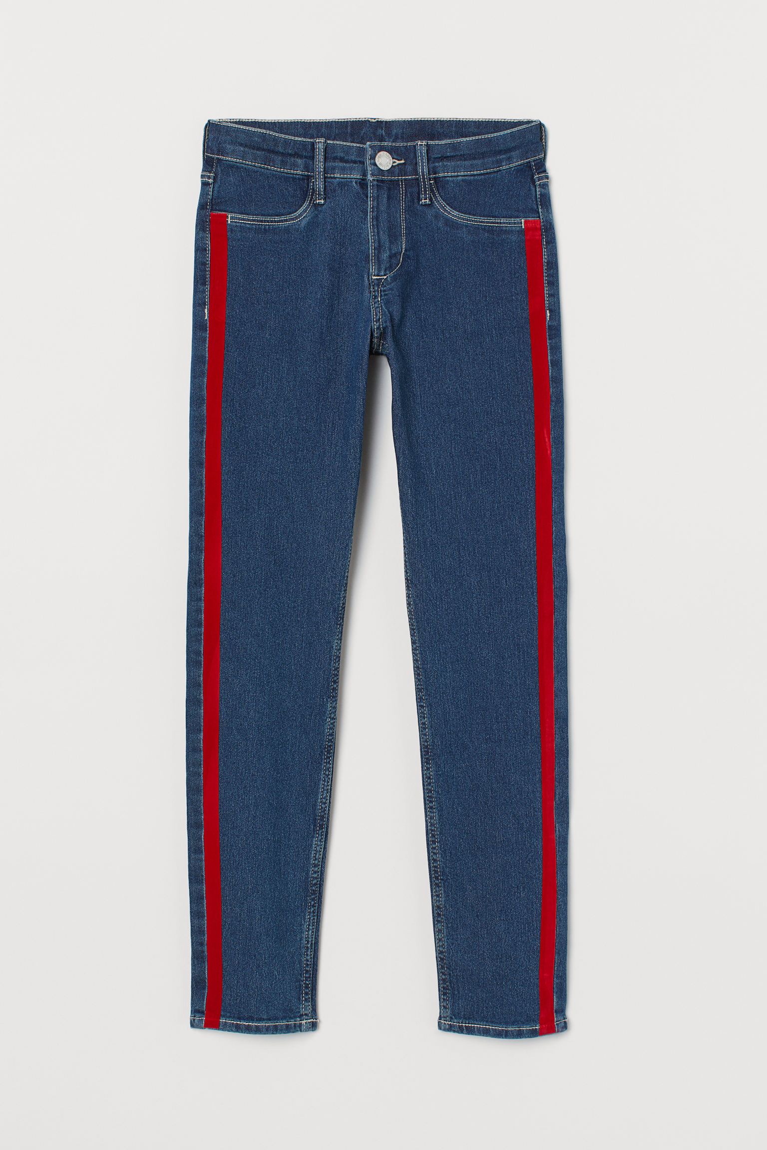 Джеггинсы H&M 158 см синий 1611791710