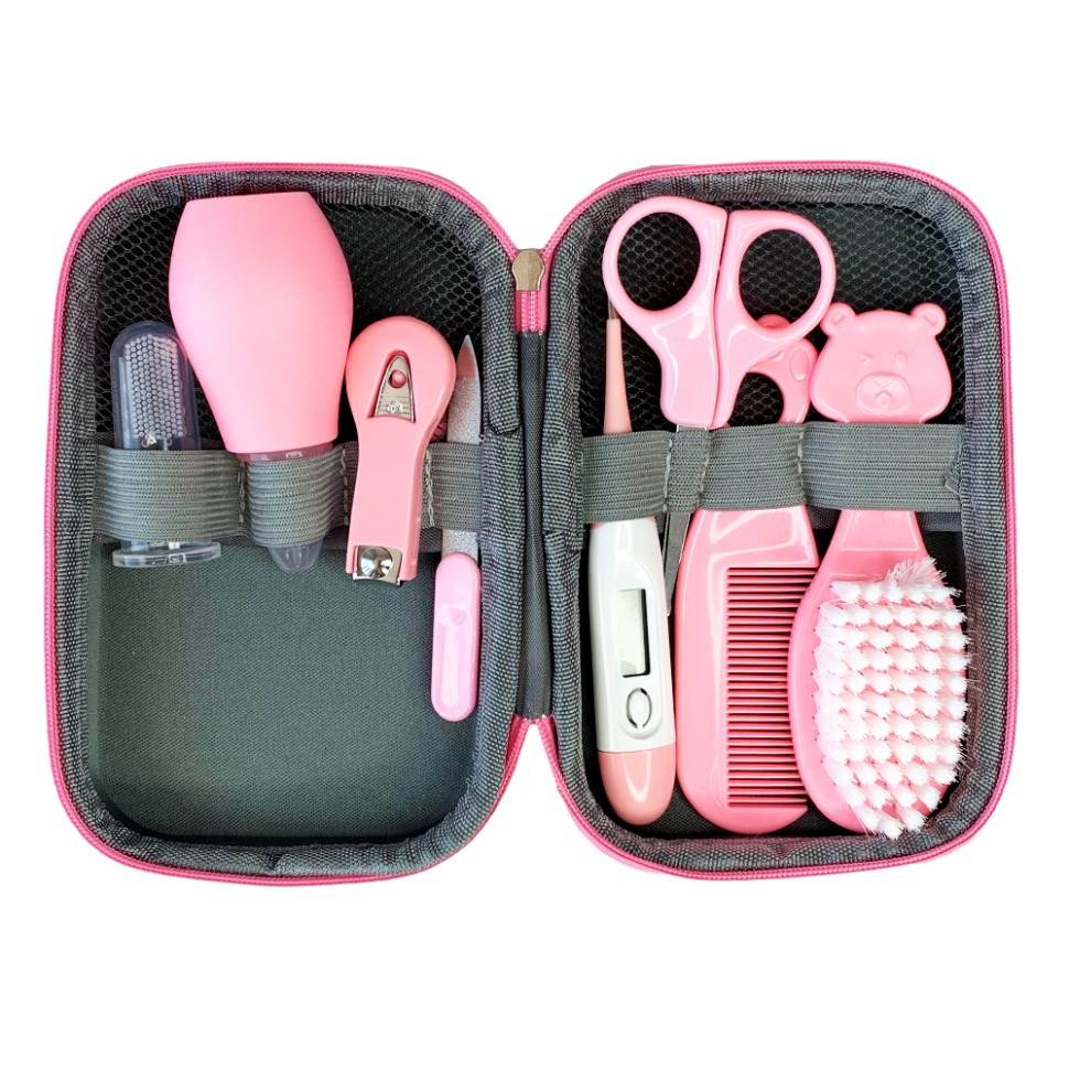 Детский гигиенический набор Mega Zayka MGZ-0718(Pink) в футляре