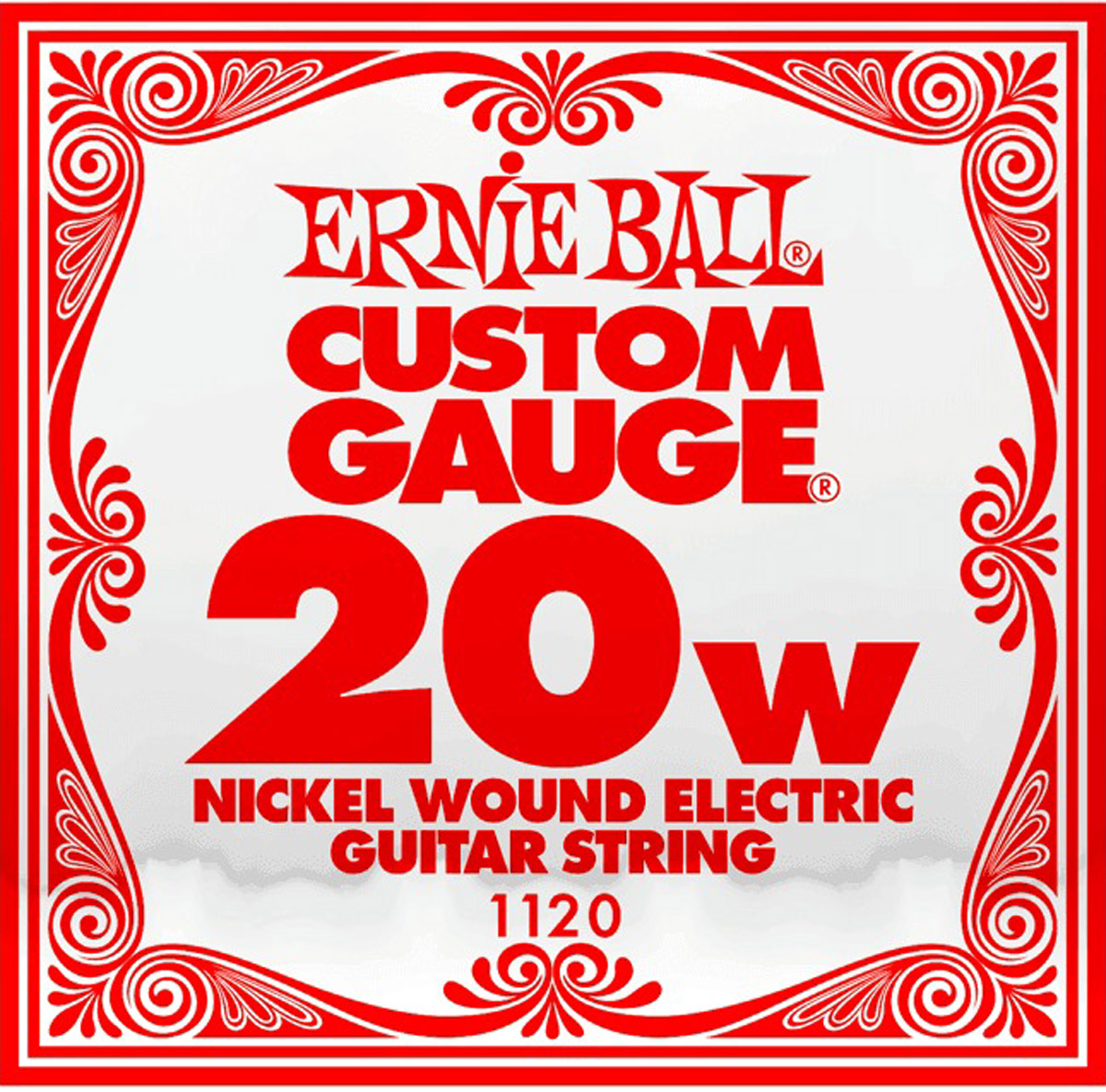 Струна Ernie Ball 1120 Nickel Wound Electric Guitar String .020