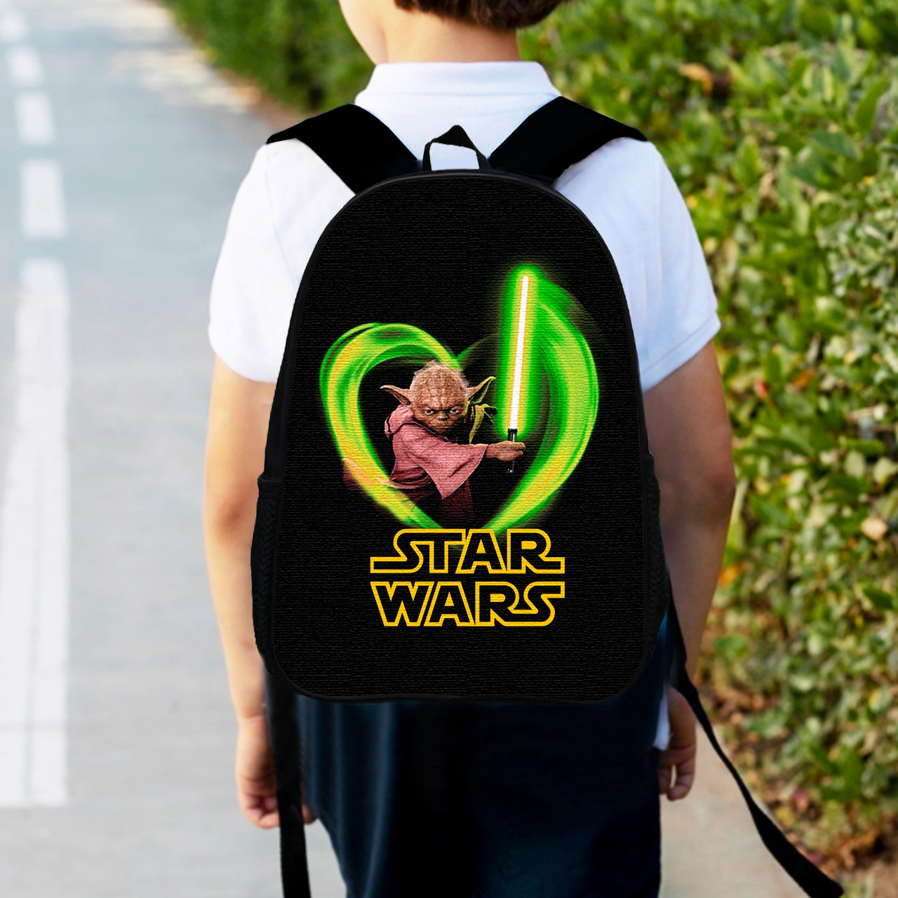 Дитячий рюкзак Йода Star Wars, 34×27×13 см, різнокольоровий